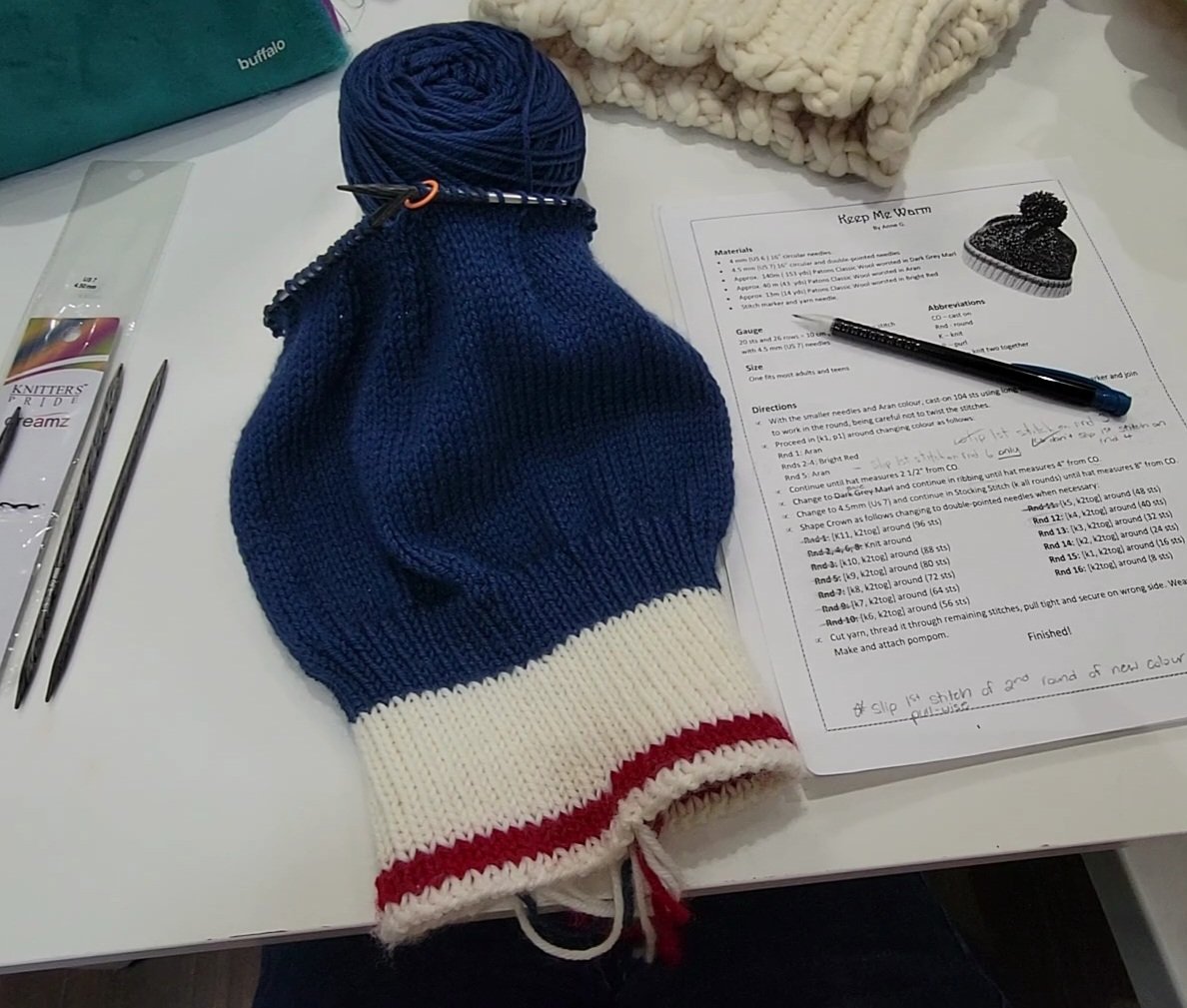 Knitting Progress Photo 9